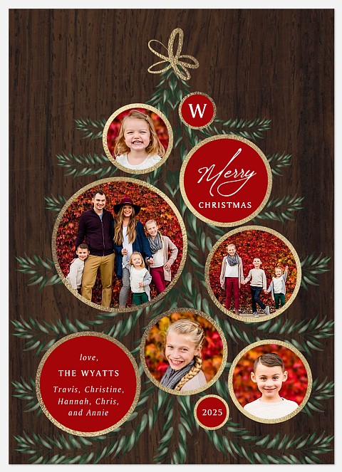 Ornaments Holiday Photo Cards