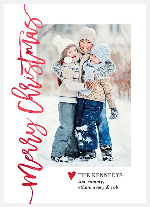 Cheery Tidings Holiday Photo Cards