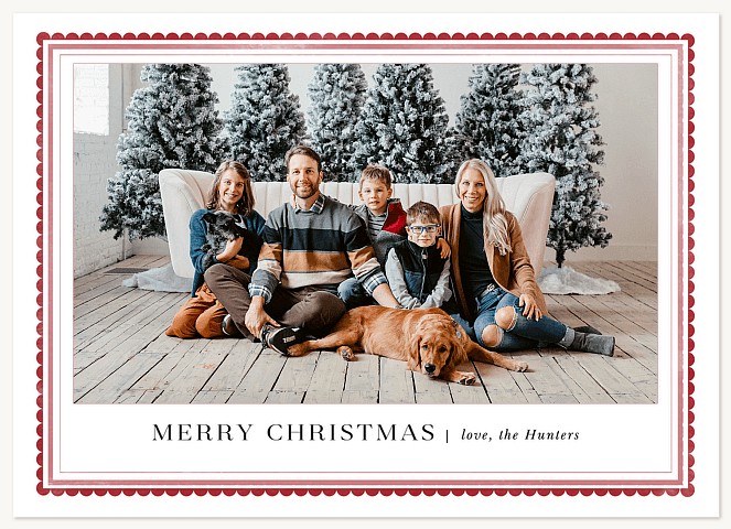 Dainty Joy Personalized Holiday Cards
