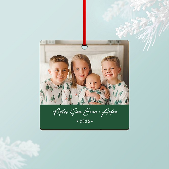 Refined Keepsake Personalized Ornaments