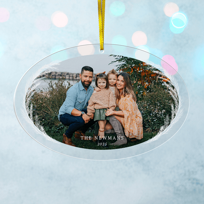 Evergreen Edge Personalized Ornaments