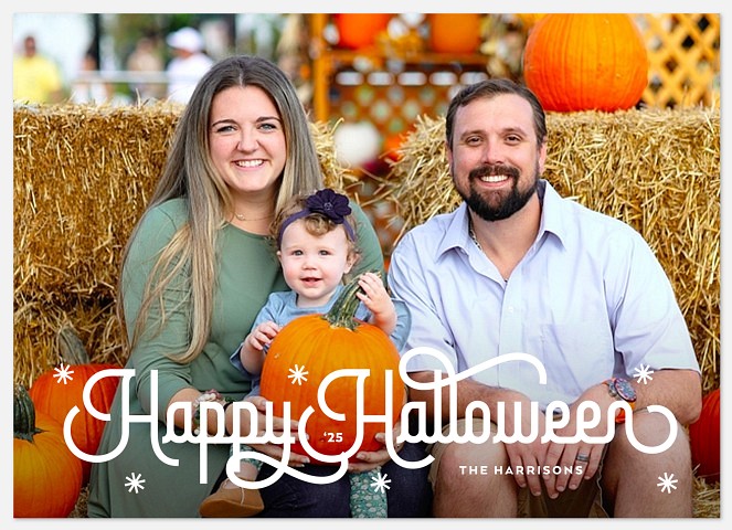 Razzle Dazzle Halloween Photo Cards