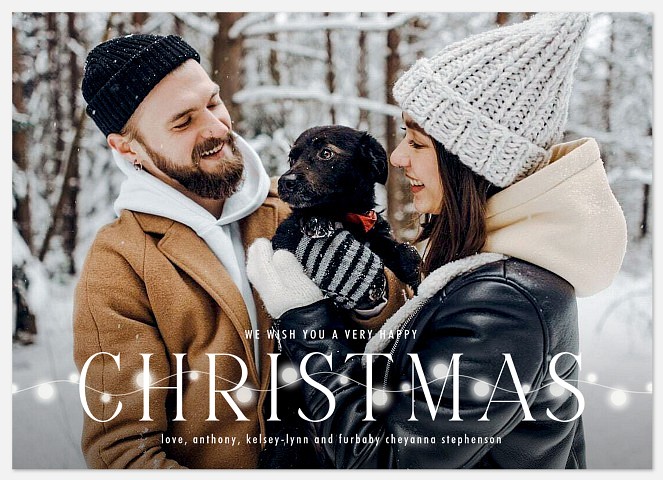Ambiance Holiday Photo Cards