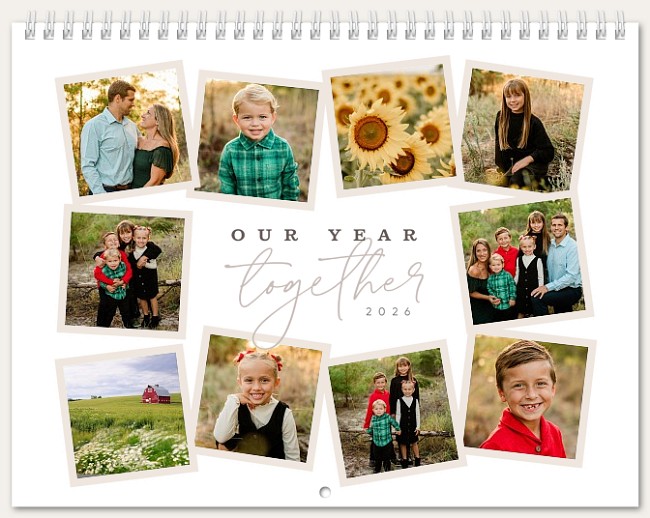 Our Year Together Calendar Personalized Photo Calendars