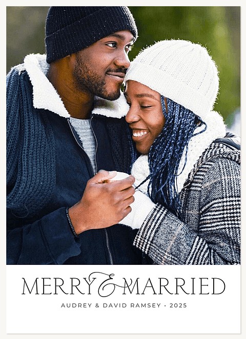Merry Union Personalized Holiday Cards