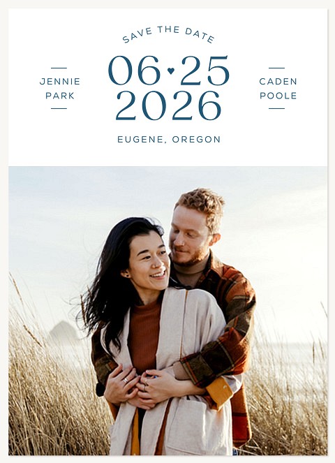 Love Marked Save the Date Cards