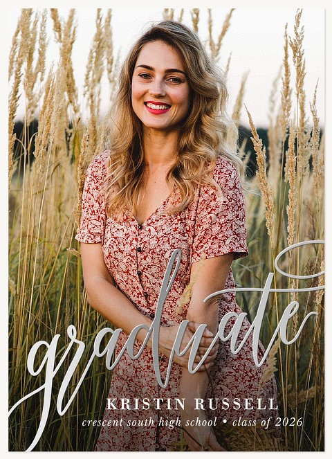 Penned Graduate Graduation Announcements