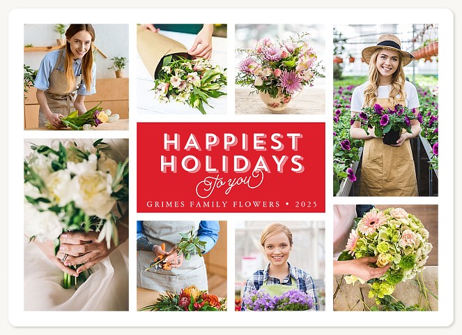 Holiday Album Holiday & Christmas Magnet Cards