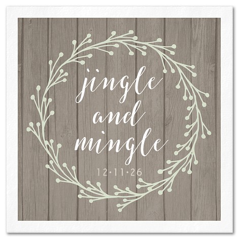Christmas Mingle  Custom Napkins
