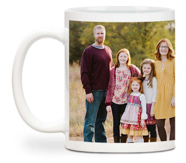 Two Photo Custom Mugs