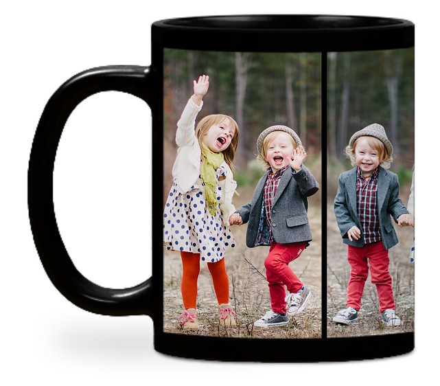 Four Photo Custom Mugs
