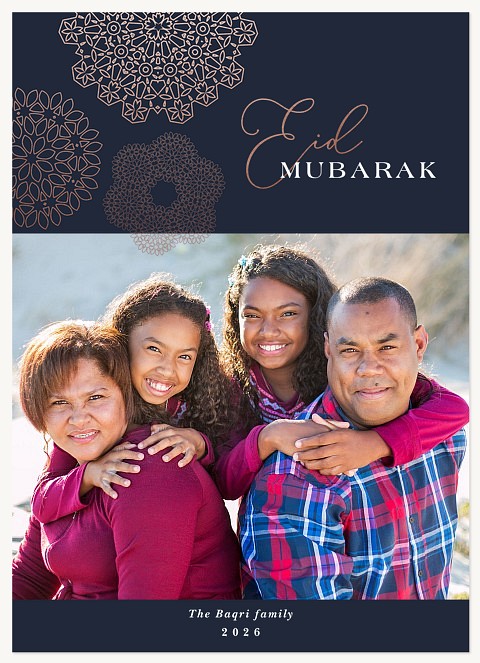 Gilded Lace Eid Cards