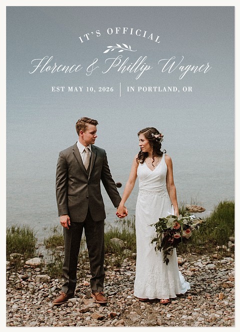 Official Laurel Wedding Announcements