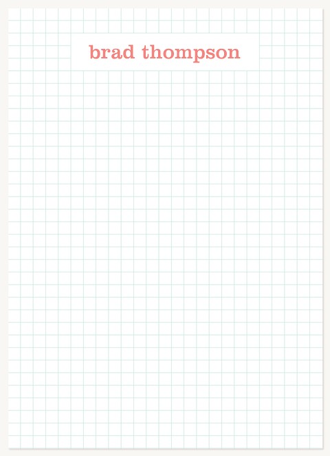 Graph Grid Stationery