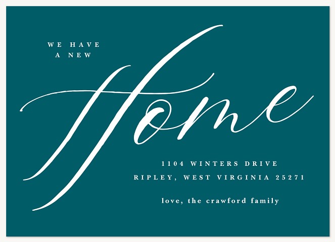 Scripted Home Moving Announcements