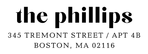 Modern Bold | Custom Rubber Stamps