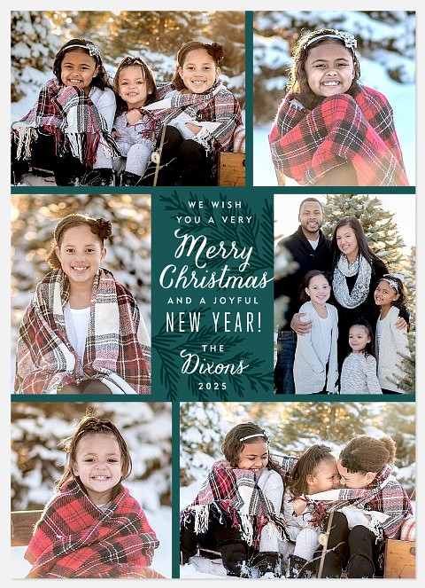 Pine Gallery Holiday Photo Cards