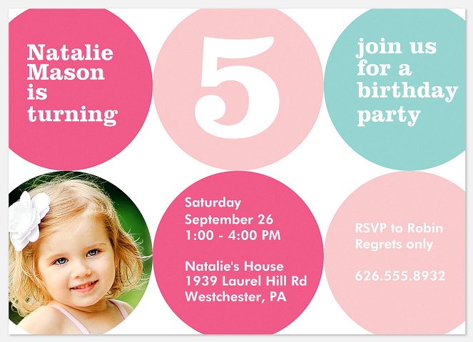 Bounce & Play Kids' Birthday Invitations