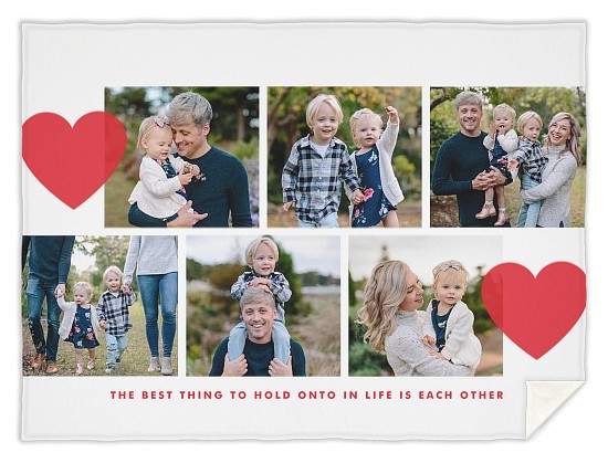 Full Hearts Custom Blankets