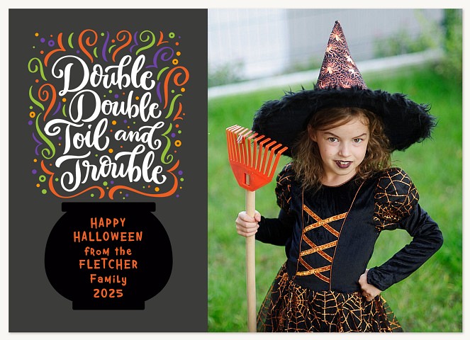 Magic Spell Halloween Cards