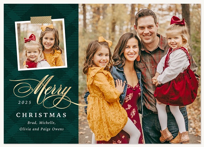 Tartan Tidings Christmas Cards