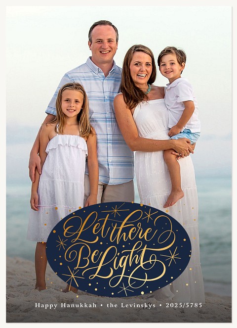 Let There Be Light Hanukkah Cards