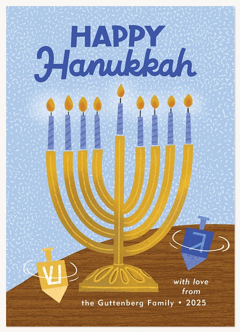 Eight Nights Hanukkah Cards