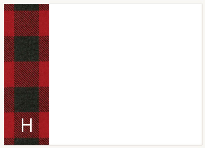 In Flannel Stationery