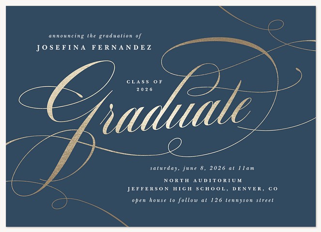 Flourishing Future Graduation Announcements
