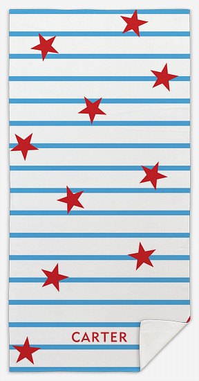 Stars and Stripes Custom Beach Towels