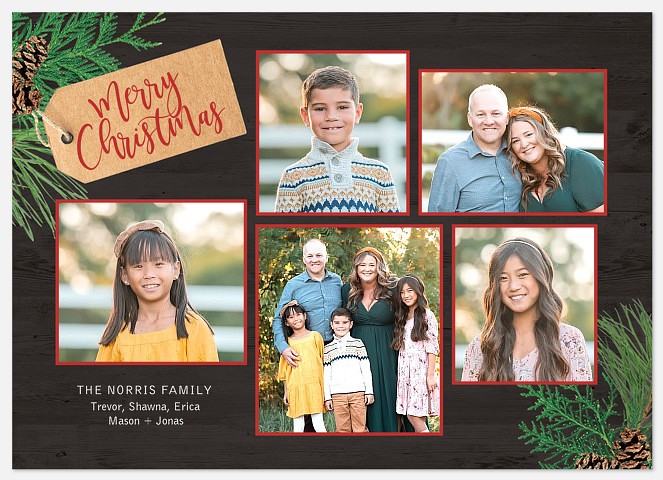 Simply Tagged Holiday Photo Cards