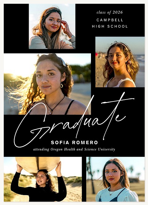 Collage Trend Graduation Cards