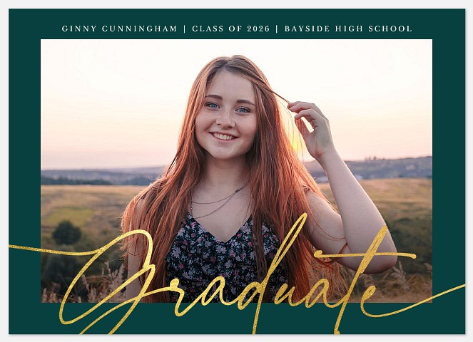 Graceful Graduate Graduation Cards