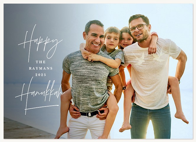 Underlined Hanukkah Cards