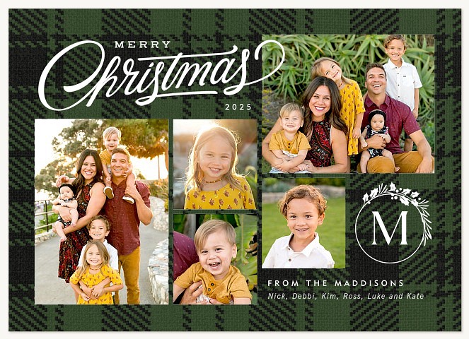 Cedar Hills Personalized Holiday Cards