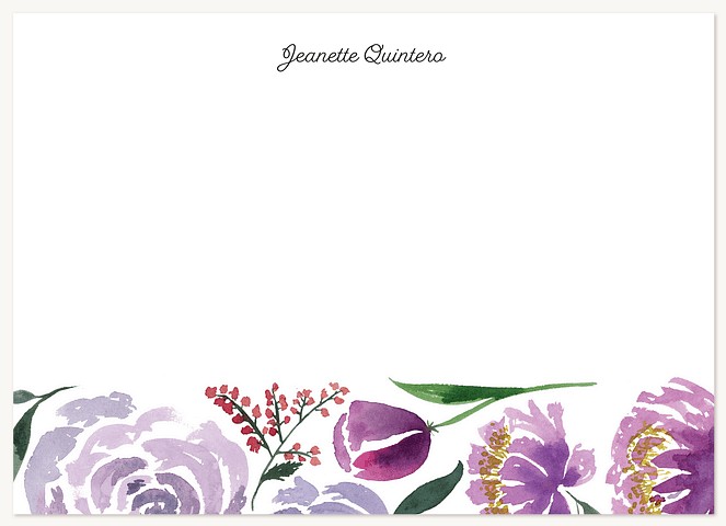 Violette Stationery