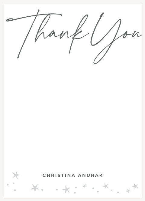 Starry Gratitude Thank You Cards 
