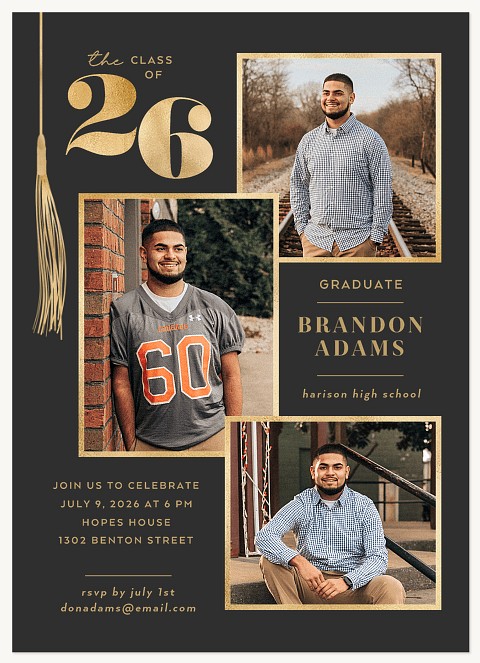 Prestigious Year Graduation Cards