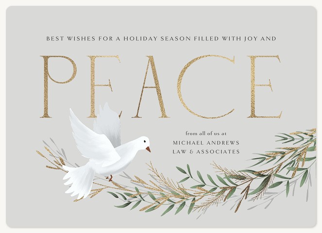 Peaceful Dove Holiday & Christmas Magnet Cards