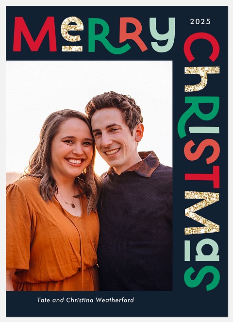 Festive Wrap Holiday Photo Cards
