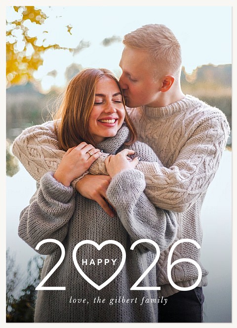 Happy Year Personalized Holiday Cards