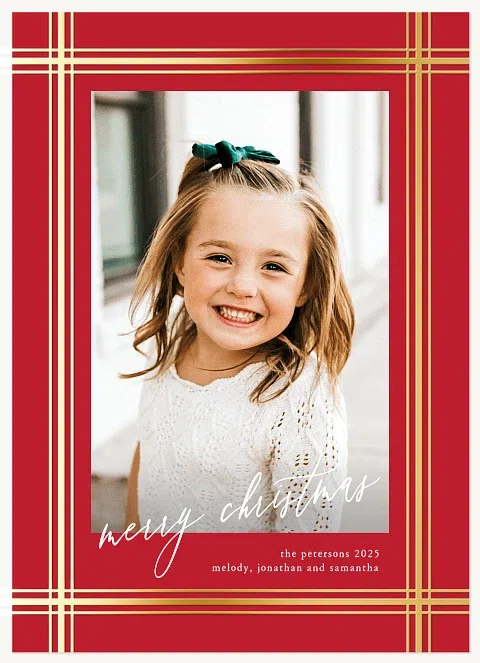 Holiday Traditions Personalized Holiday Cards
