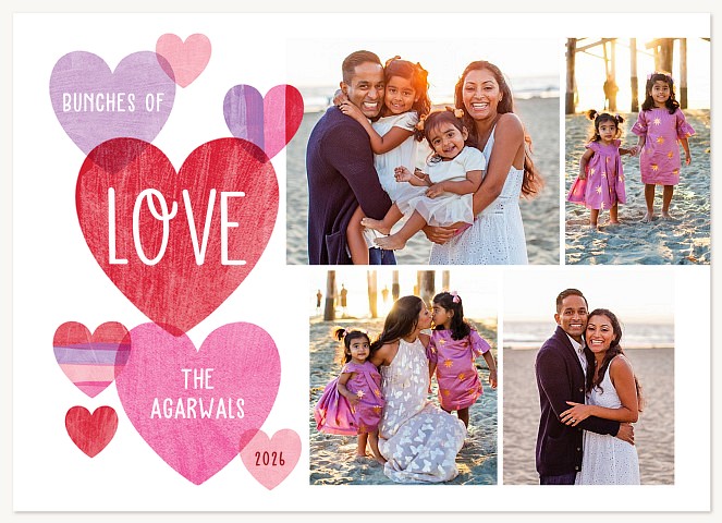 Bunches of Love Valentines Cards