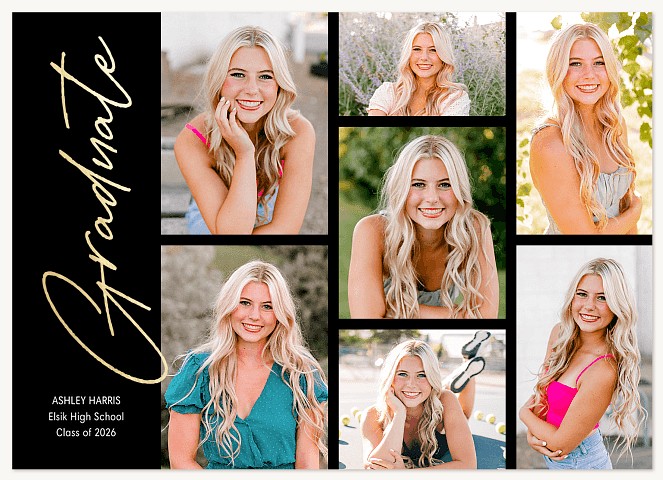 Rising Radiance Graduation Cards
