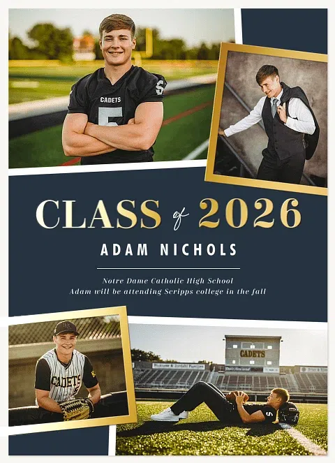 Polaroid Presence Graduation Cards