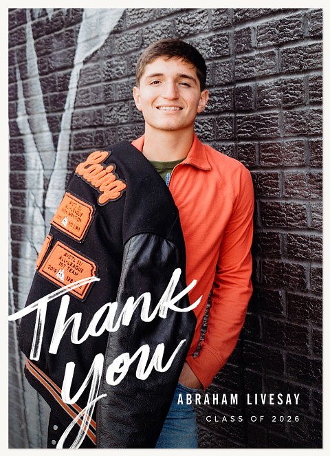 Marker Script Thank You Cards 