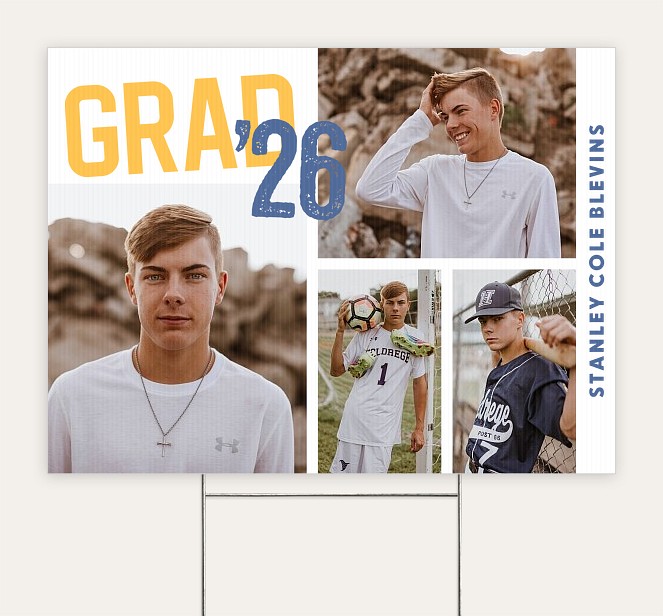 Simple & Sporty Custom Yard Signs