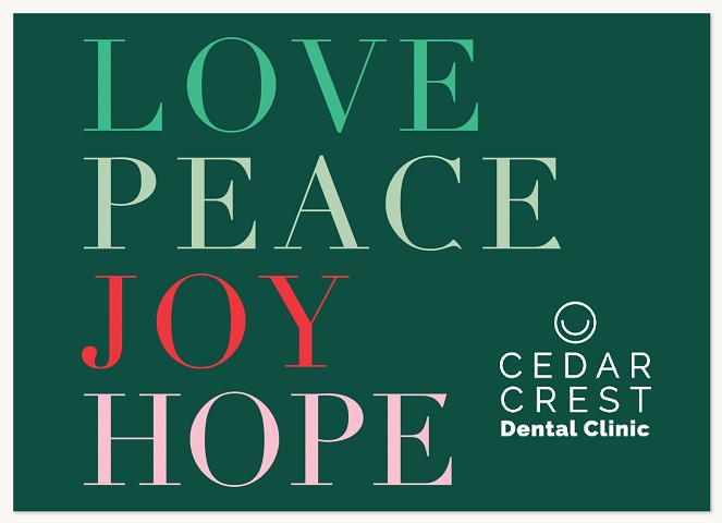 Large Scale Business Holiday Cards