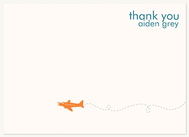Lil Skywriter Thank You Cards 