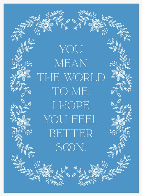Feel Better Soon Greeting Cards